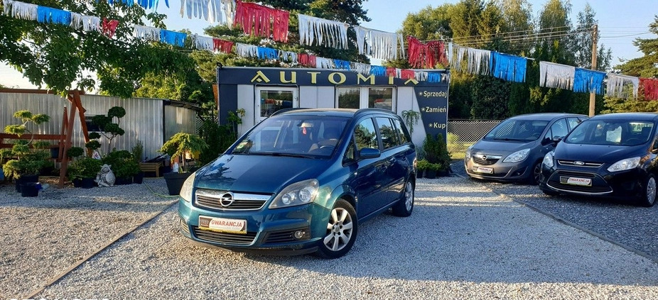 Opel Zafira cena 13800 przebieg: 276000, rok produkcji 2006 z Piaski małe 211